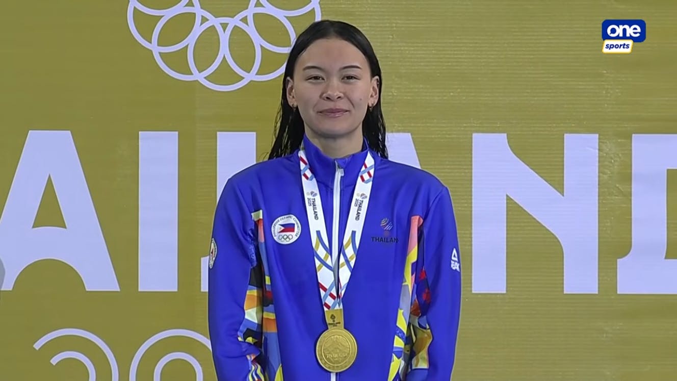 Kayla Sanchez becomes first PH double gold winner in SEA Games 2025 after 100m freestyle